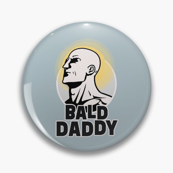 Item preview, Bald Daddy || Bald Man Illustration designed and sold by MadSwellDesigns.