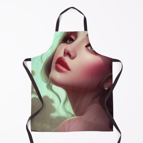 Item preview, Young woman with brown hair and grey eyes designed and sold by Girly-Universe.