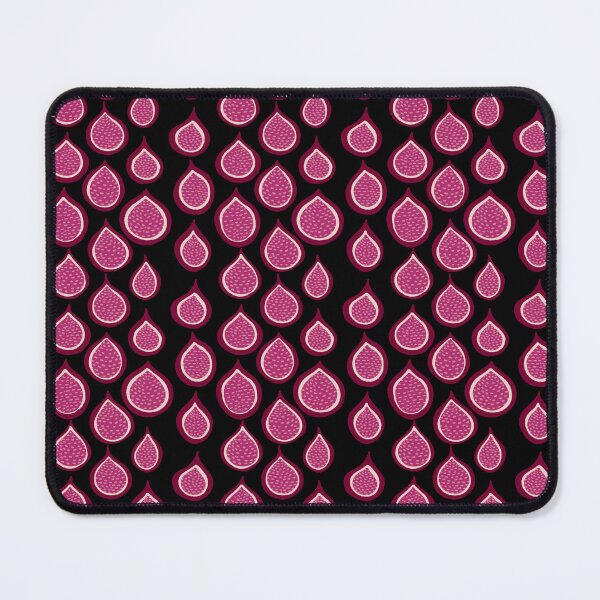 Item preview, Magenta Falling Figs on Black  designed and sold by dKarthdesign.