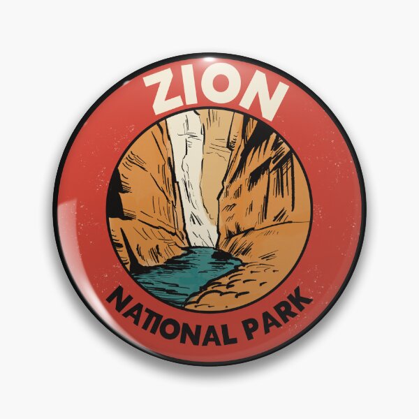 Artikelvorschau, Retro Zion National Park entworfen und verkauft von HalpinDesign.
