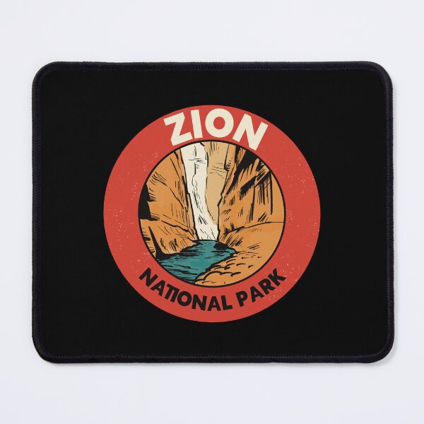 Item preview, Retro Zion National Park designed and sold by HalpinDesign.