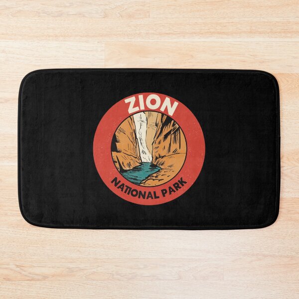 Item preview, Retro Zion National Park designed and sold by HalpinDesign.