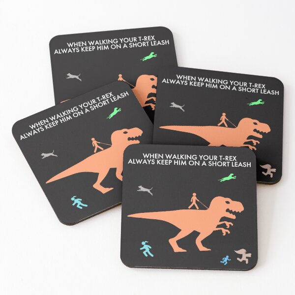 Item preview, WALKING MY T-REX designed and sold by TechLaughs.