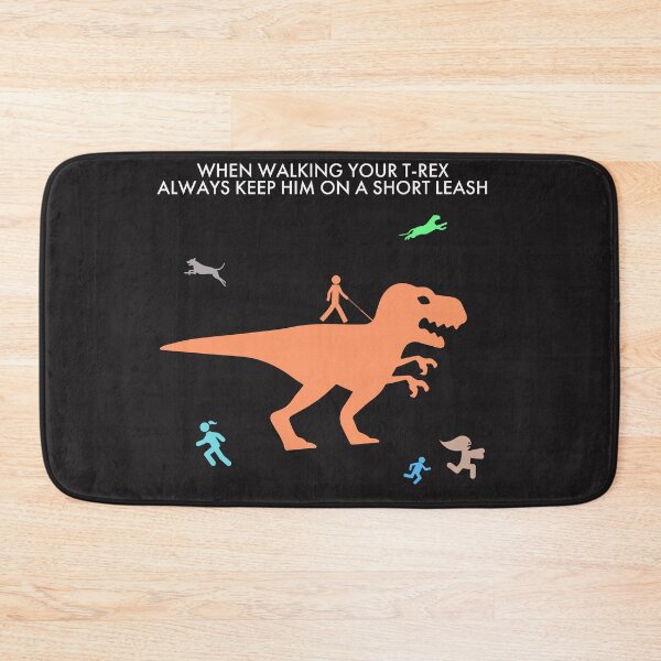 Item preview, WALKING MY T-REX designed and sold by TechLaughs.