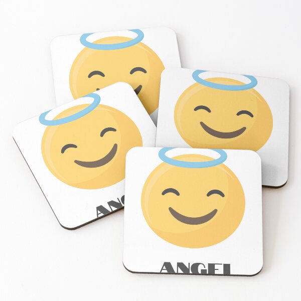 Item preview, Angel smiley designed and sold by alinaluna.
