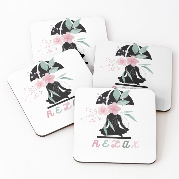 Item preview, just relax have a dorite funny quotes idea umberella women yoga  designed and sold by khaoulaassila.