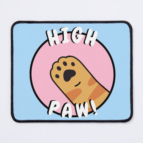 Item preview, High Paw with Cute Orange Tabby Cat Paw designed and sold by quinellie.