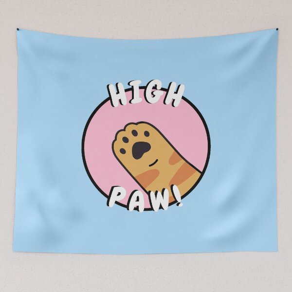 Item preview, High Paw with Cute Orange Tabby Cat Paw  designed and sold by quinellie.