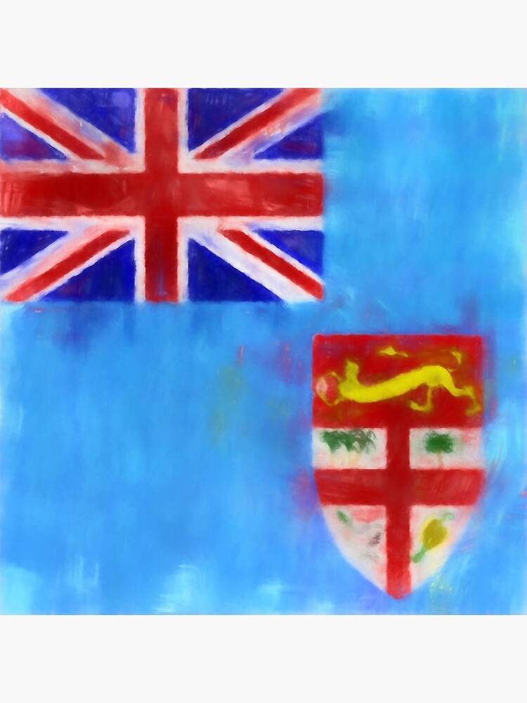 Fiji Flag Reworked No. 1, Series 1 by 8th-and-f