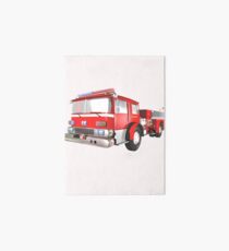 Fire Engine Art Board