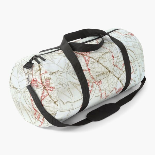 Item preview, Old bus map of Rome - Satellite towns designed and sold by LaVilleNouvelle.