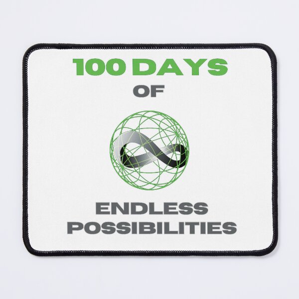 Item preview, 100 days of endless possibilities designed and sold by HCNDesign.