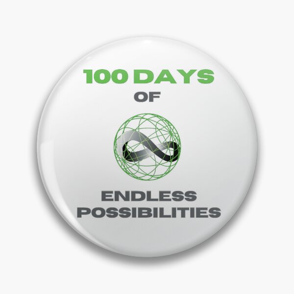 Item preview, 100 days of endless possibilities designed and sold by HCNDesign.