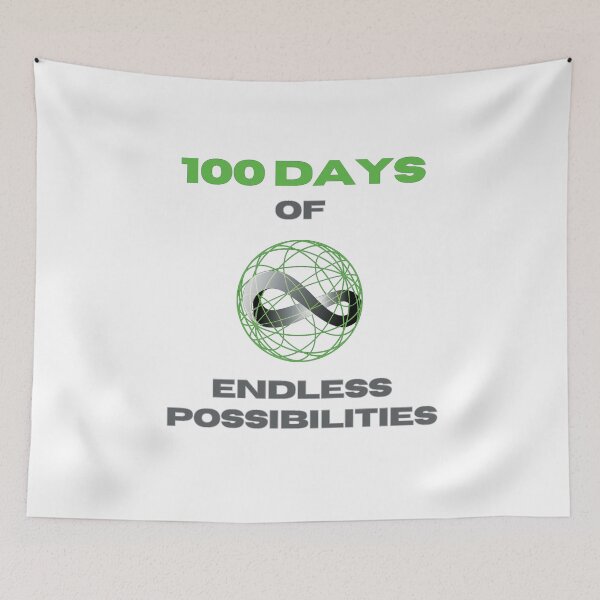 Item preview, 100 days of endless possibilities designed and sold by HCNDesign.