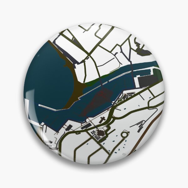 Item preview, Map of St. Gilles les Bain, La Réunion, 974 - La Reunion Lovers designed and sold by artyfartypants.