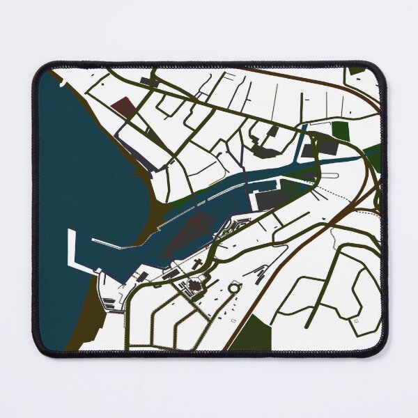Item preview, Map of St. Gilles les Bain, La Réunion, 974 - La Reunion Lovers designed and sold by artyfartypants.
