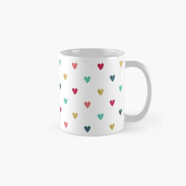 Taza de café / taza de té metálica dorada plateada personalizada  cumpleaños, día de la madre, regalo de Navidad para ella Cualquier nombre  con dulce corazón de amor -  España