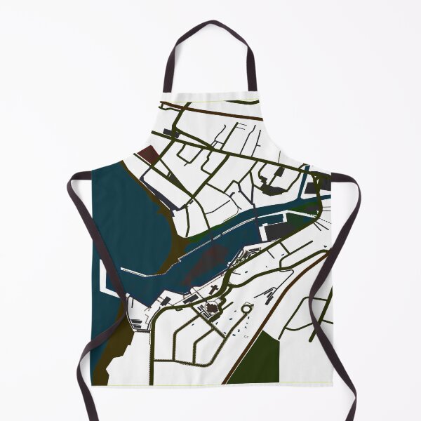 Item preview, Map of St. Gilles les Bain, La Réunion, 974 - La Reunion Lovers designed and sold by artyfartypants.