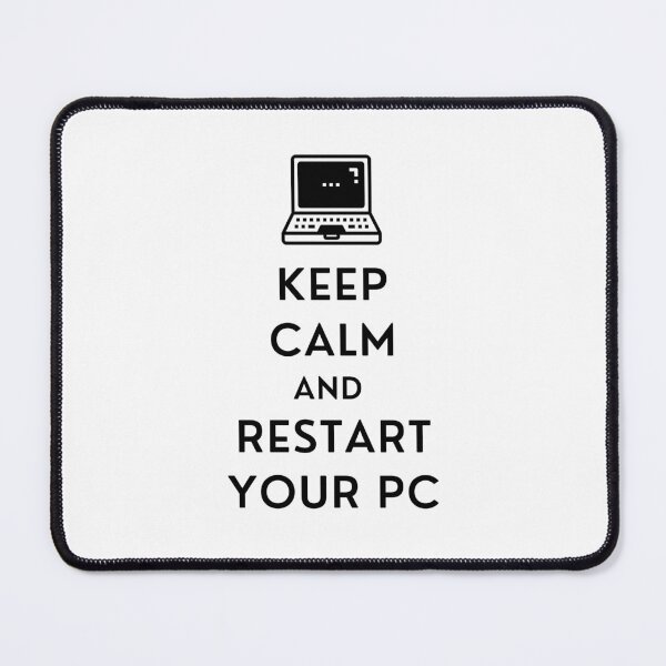 Item preview, Keep calm and restart your PC sysadmin designed and sold by codepuns.