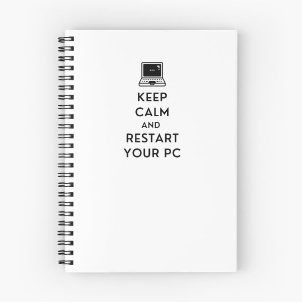 Item preview, Keep calm and restart your PC sysadmin designed and sold by codepuns.