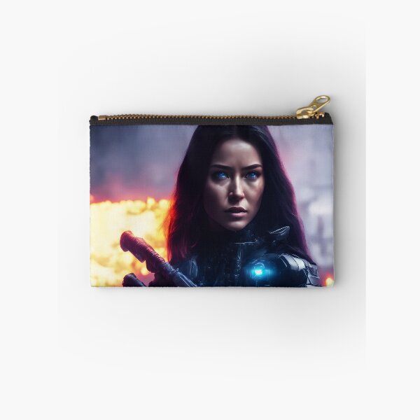 Item preview, Terminator woman soldier futuristic. designed and sold by Maniock.