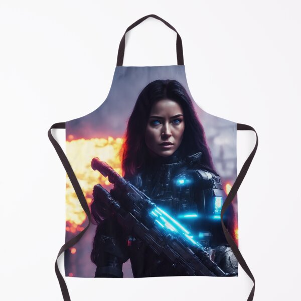 Item preview, Terminator woman soldier futuristic. designed and sold by Maniock.
