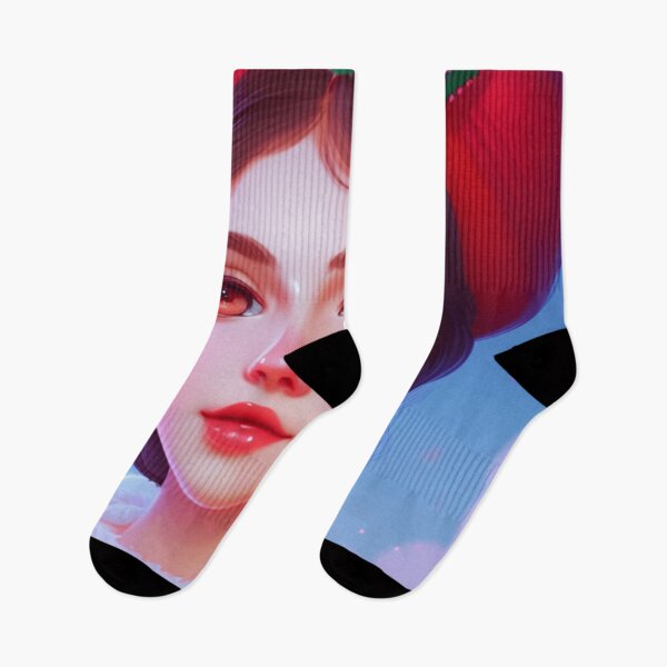 Item preview, Young woman with brown hair and brown eyes designed and sold by Girly-Universe.