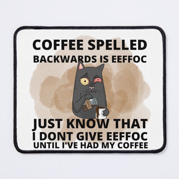 Item preview, Coffee spelled backwards is eeffoc designed and sold by RedNeo.