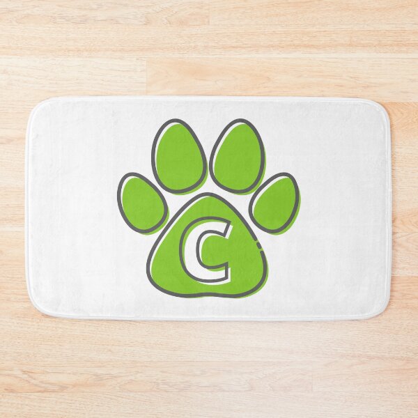 Item preview, Green Paw Monogram C designed and sold by Coffee Lifestyle.