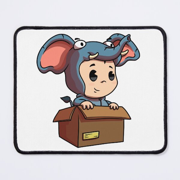 Item preview, Baby in a Box Dressed as an Elephant designed and sold by AlfredR.