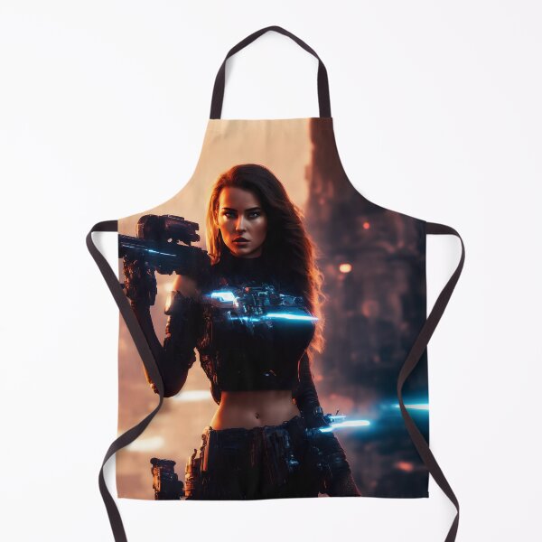 Item preview, A female terminator in a post-apocalyptic world. designed and sold by Maniock.