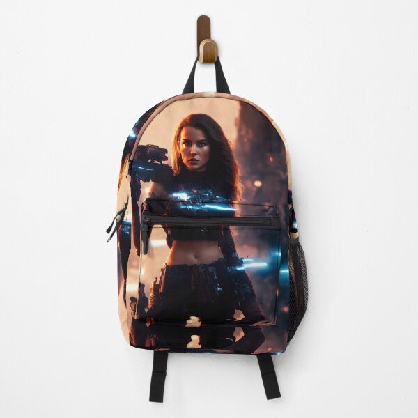 Item preview, A female terminator in a post-apocalyptic world. designed and sold by Maniock.