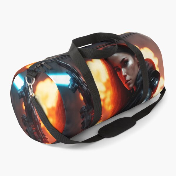 Item preview, Beautiful woman cyborg during judgment day. designed and sold by Maniock.