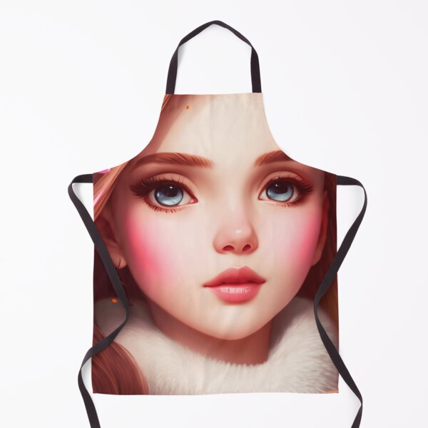 Item preview, Young woman with brown hair and blue eyes designed and sold by Girly-Universe.