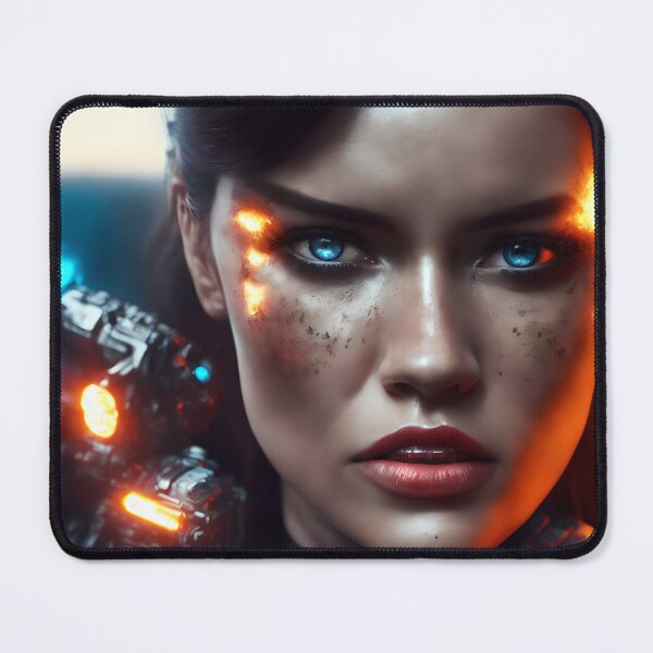 Item preview, Android woman soldier robot, designed and sold by Maniock.