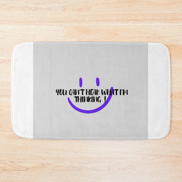 Item preview, you can't hear what I'm thinking designed and sold by The Universe Of You.