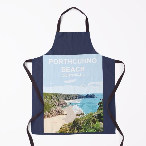 Artikelvorschau, Porthcurno-Strand, Cornwall. Kornisches Geschenk. Fischereihafen Kernow entworfen und verkauft von BarbaraGlebska.