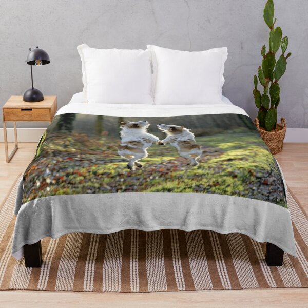 Item preview, Two Happy Jack Russells in the Forest designed and sold by ScienceSource.