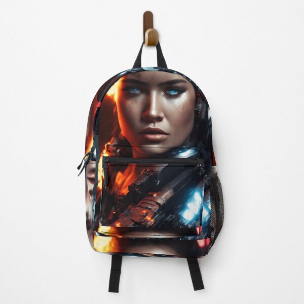 Item preview, Android woman soldier robot eyes. designed and sold by Maniock.