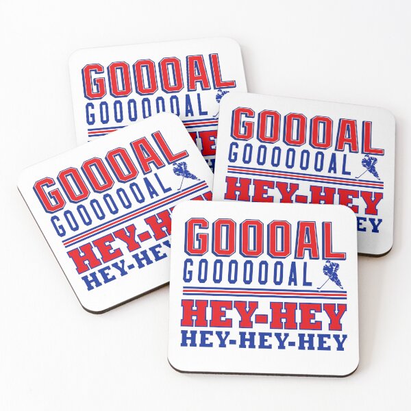Artikelvorschau, New Yorker Lied hey hey hey | Hockey-Song Goal entworfen und verkauft von Deco-Design.