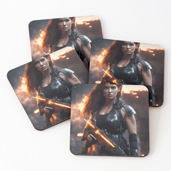 Item preview, Terminator woman during judgment day.  designed and sold by Maniock.