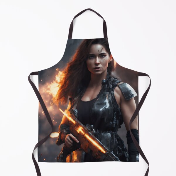Item preview, Terminator woman during judgment day.  designed and sold by Maniock.