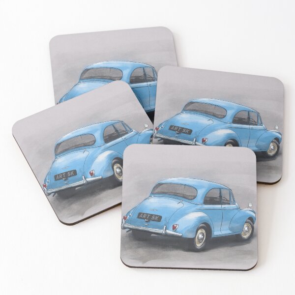 Item preview, Morris Minor 1000 Classic Car Painting designed and sold by Steve Kidd Art.