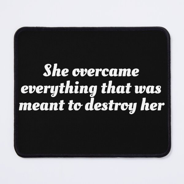 Item preview, She overcame designed and sold by HalcyonFairy.