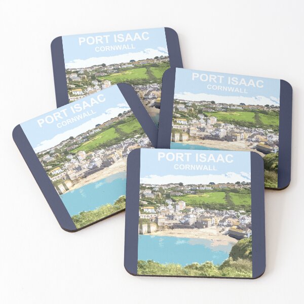 Item preview, Port Isaac, Cornwall. Cornish gift. Kernow fishing harbour designed and sold by BarbaraGlebska.