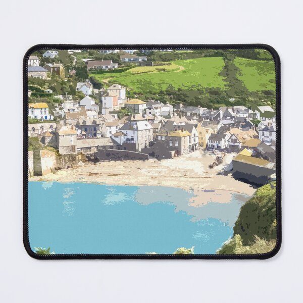 Item preview, Port Isaac, Cornwall. Cornish gift. Kernow fishing harbour designed and sold by BarbaraGlebska.