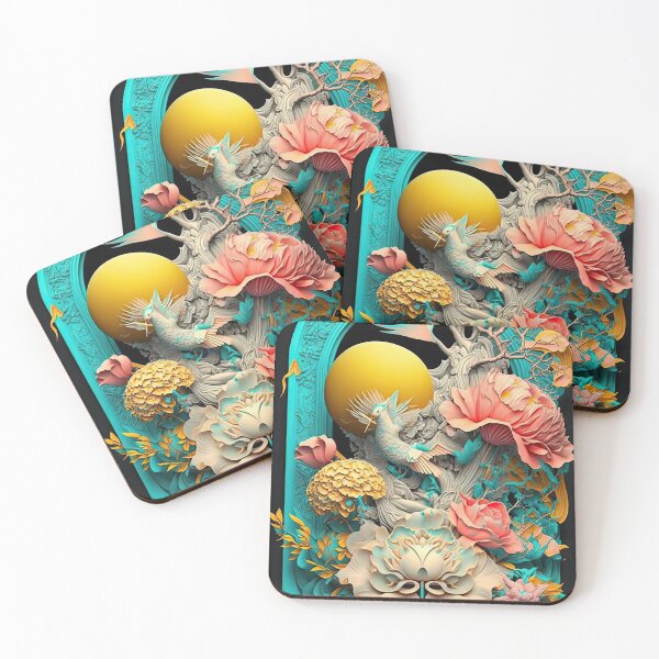 Item preview, Oriental Floral World 17 designed and sold by inoculum-art.