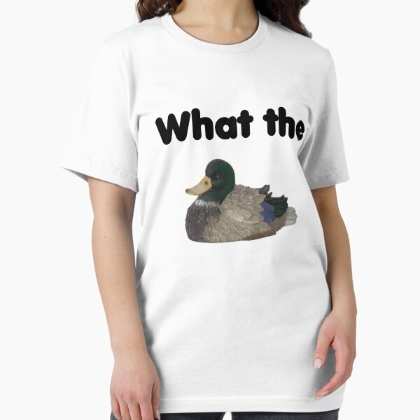 Item preview, what the duck funny t-shirt meme designed and sold by Cinekk.