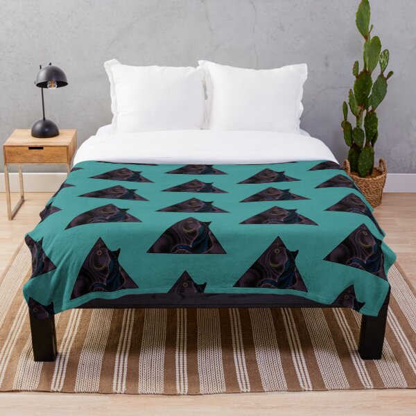 Artikelvorschau, Himmlisches Katzen-Design mit geometrischen Sternen und Mond entworfen und verkauft von SepiaWinchester.