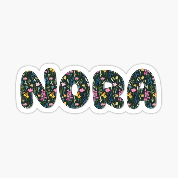 Item preview, Nora name, Nora go green! designed and sold by Danylo Mikhnievych.